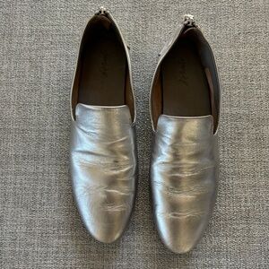 Marsell silver loafers size 40.5 new